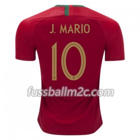 Fußballtrikots Portugal J.Mario 10 Heim Trikotsatz WM 2018
